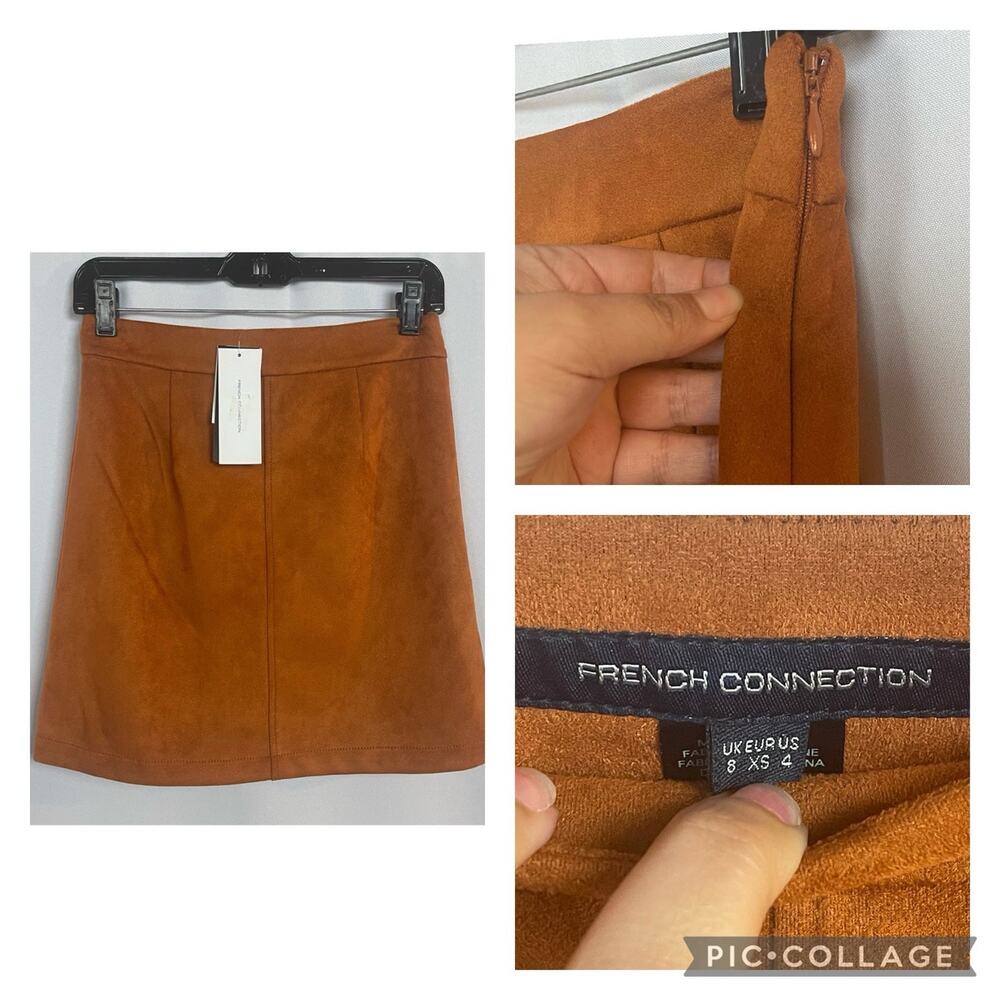 FRENCH CONNECTION Patty Mini Skirt Size 4 NWT